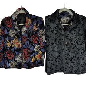 Vintage Jacquard Reversible Jacket